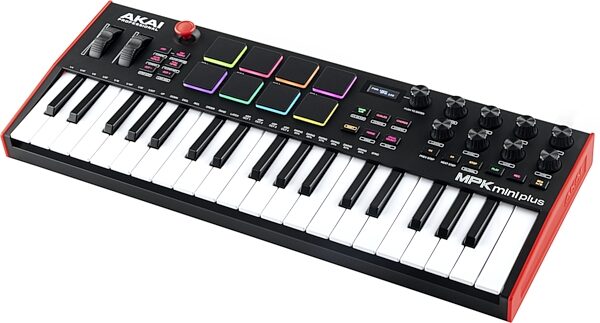open zoom image for Akai MPK Mini Plus USB MIDI Keyboard Controller, 37-Key, New, Angle