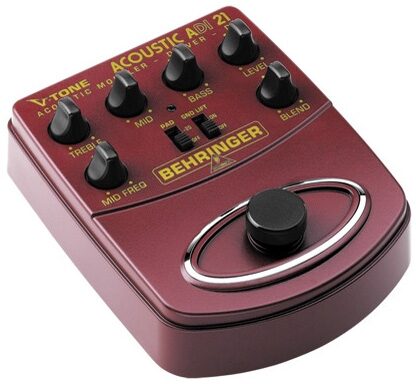 open zoom image for Behringer ADI21 V-Tone Acoustic Modeler Preamp and DI, Rear