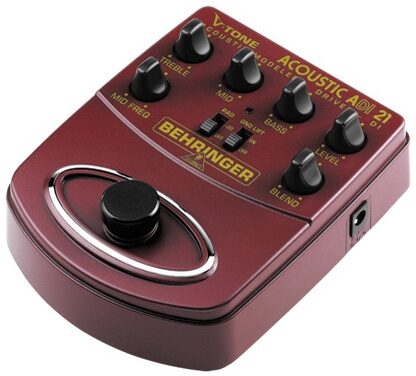 open zoom image for Behringer ADI21 V-Tone Acoustic Modeler Preamp and DI, Right