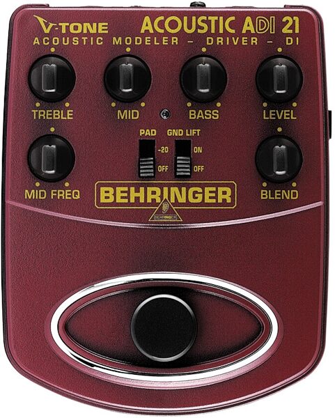 open zoom image for Behringer ADI21 V-Tone Acoustic Modeler Preamp and DI, Main