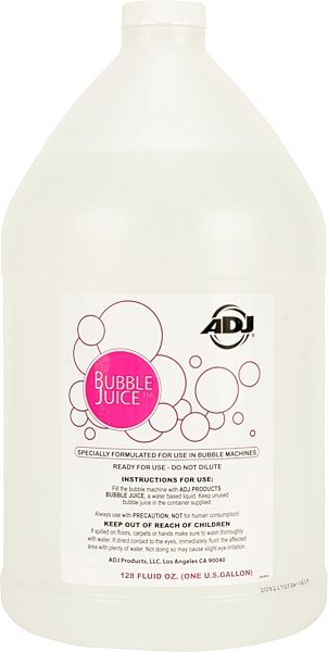 open zoom image for ADJ Bubble Juice, 1 Gallon, Action Position Back