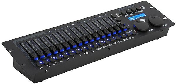 open zoom image for ADJ DMX FX512 Lighting Controller, New, Action Position Back