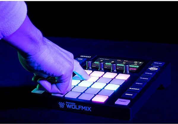 open zoom image for ADJ WMX1 MK2 Wolfmix Lighting Controller, New, Action Position Back