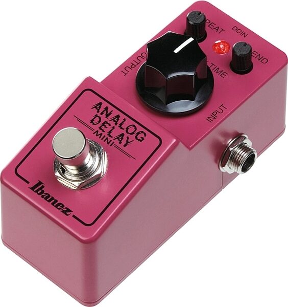open zoom image for Ibanez Analog Delay Mini Pedal, New, Angle