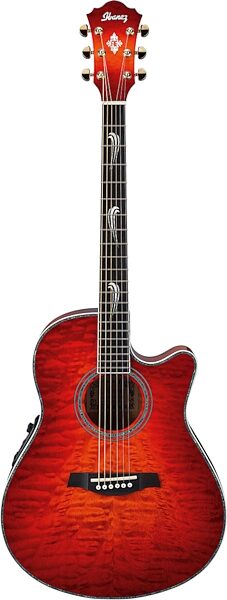 open zoom image for Ibanez AEF100EA AEF Cutaway Acoustic-Electric Guitar, Main
