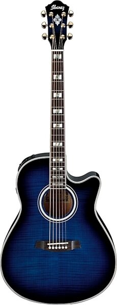 open zoom image for Ibanez AEF30 Acoustic Electric Guitar, Gross Marine Sunburst