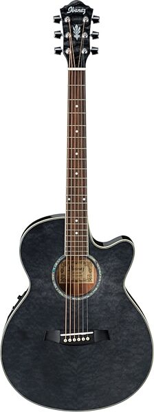 open zoom image for Ibanez AEG25E Acoustic-Electric Guitar, Transparent Black
