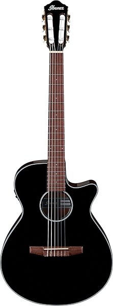 open zoom image for Ibanez AEG50N Acoustic-Electric Classical Guitar, Black, Main