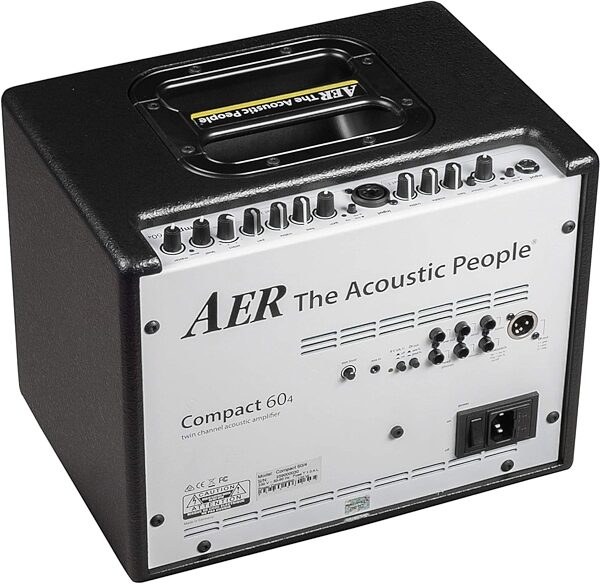 open zoom image for AER Compact 60/4 Acoustic Guitar Combo Amplifier (60 Watts, 1x8"), New, Action Position Back