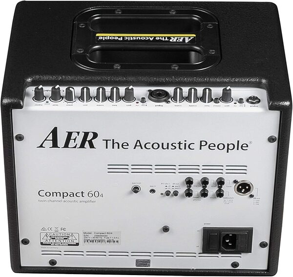 open zoom image for AER Compact 60/4 Acoustic Guitar Combo Amplifier (60 Watts, 1x8"), New, Action Position Back