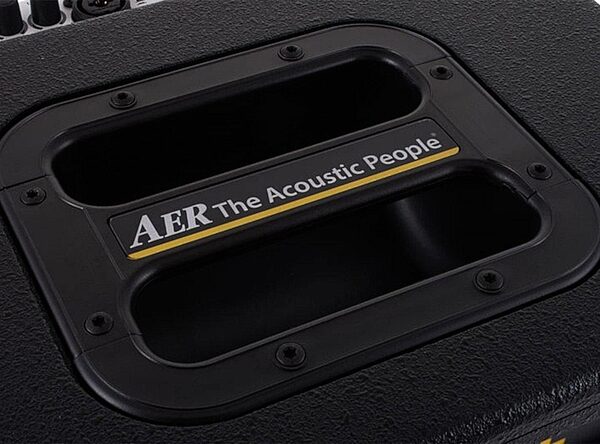 open zoom image for AER Compact 80 Pro Acoustic Guitar Combo Amplifier (80 Watts, 1x8"), New, Action Position Back