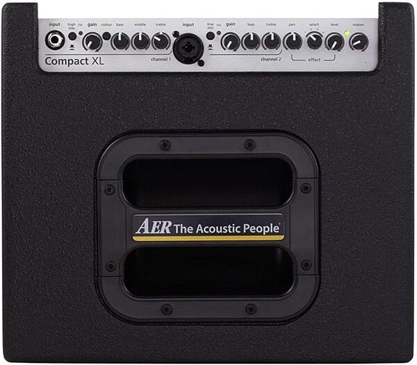 open zoom image for AER Compact 80 Pro Acoustic Guitar Combo Amplifier (80 Watts, 1x8"), New, Action Position Back