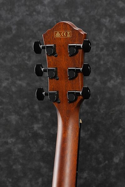open zoom image for Ibanez AEWC32FM Acoustic-Electric Guitar, Rear detail Headstock