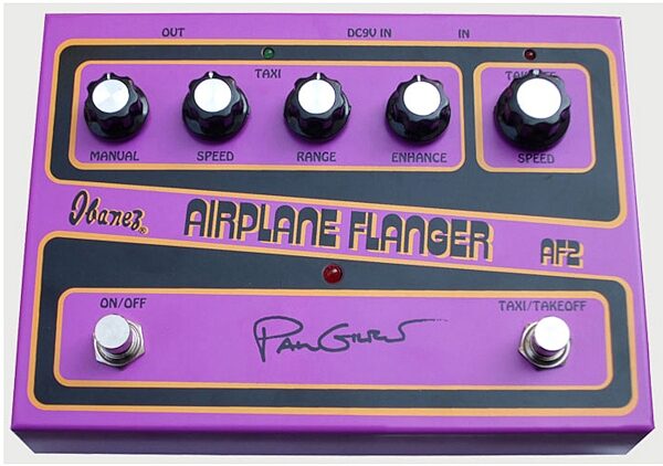 open zoom image for Ibanez AF2 Paul Gilbert Signature Airplane Flanger Pedal, Main