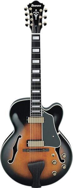 open zoom image for Ibanez AFJ957 Artcore Express Hollowbody Electric Guitar, 7-String, Vintage Sunburst