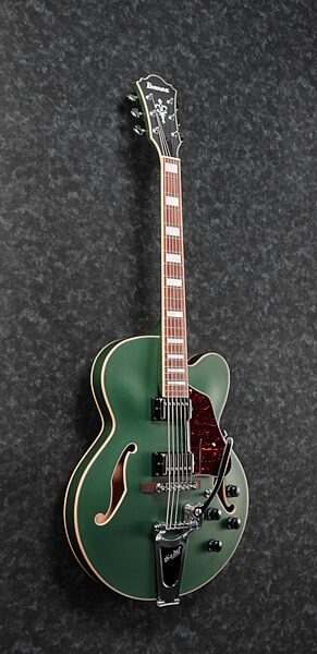 open zoom image for Ibanez AFS75T Artcore Semi-Hollowbody Electric Guitar, Angled Side