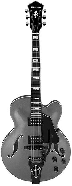 open zoom image for Ibanez AFS77T Artcore Semi-Hollowbody Electric Guitar, Metallic Gray