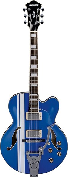 open zoom image for Ibanez AFS80T Artcore Hollowbody Electric Guitar, Starlight Blue