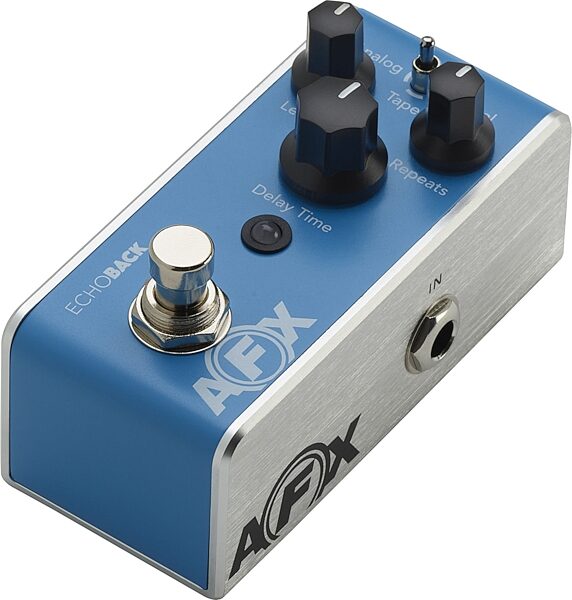open zoom image for Fishman AFX EchoBack Mini Delay Pedal, New, Angled Front