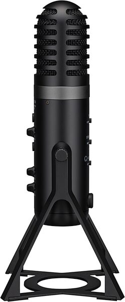 open zoom image for Yamaha AG01 Livestreaming USB Microphone, Black, Action Position Back