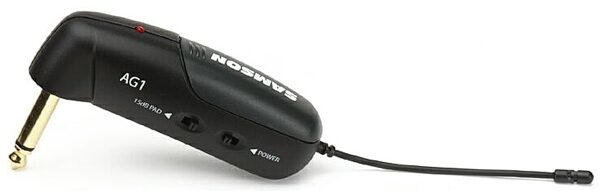 open zoom image for Samson Airline AG1 Guitar/Bass Wireless Transmitter Only with Right Angled Plug, Main