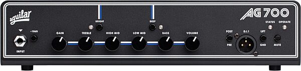 open zoom image for Aguilar AG700v2 AG Gen 2 Bass Amp Head (700 Watts), New, Action Position Back