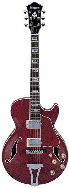 open zoom image for Ibanez AG85 Artcore Hollowbody Electric Guitar, Transparent Red