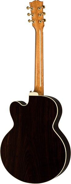 open zoom image for Gibson Parlor Rosewood Modern Acoustic-Electric Guitar (with Case), Action Position Back