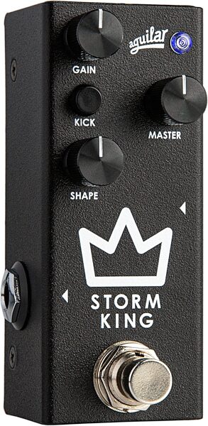 open zoom image for Aguilar Storm King Bass Distortion Fuzz Pedal, New, Action Position Back