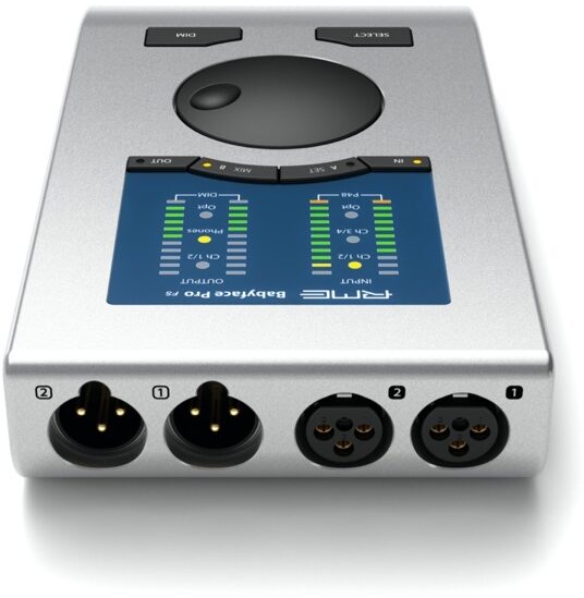 open zoom image for RME Babyface Pro FS USB Audio Interface, Open Box (Like New), Back