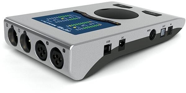 open zoom image for RME Babyface Pro FS USB Audio Interface, Open Box (Like New), Rear Angle