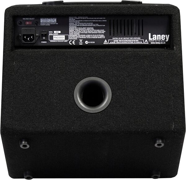 open zoom image for Laney Audiohub AH40 Keyboard Combo Amplifier (40 Watts, 1x8"), New, Rear