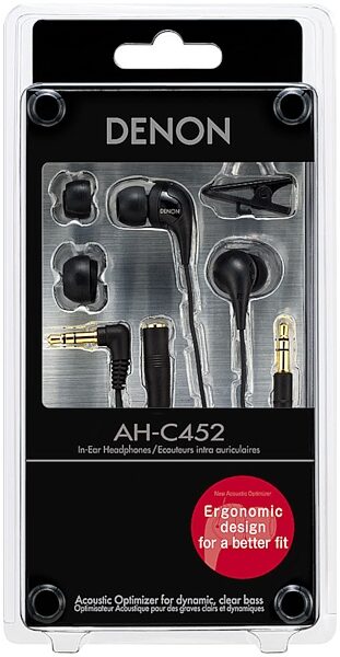 open zoom image for Denon AHC551 Advanced Earphones, Package