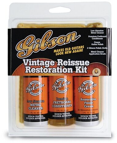 open zoom image for Gibson Vintage Reissue Guitar Restoration Kit, New, Main