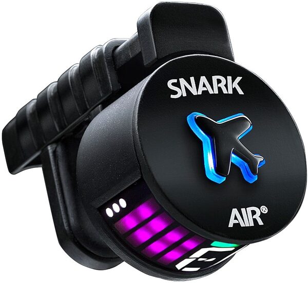 open zoom image for Snark Air Rechargeable Clip-on Tuner, New, Action Position Back