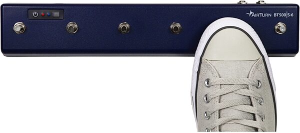 open zoom image for AirTurn BT500S-6 Six-Pedal Wireless Controller, New, Action Position Back