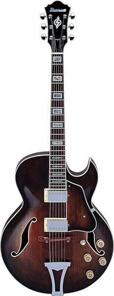 open zoom image for Ibanez AK85 Artcore Semi-Hollowbody Electric Guitar, Dark Violin Sunburst