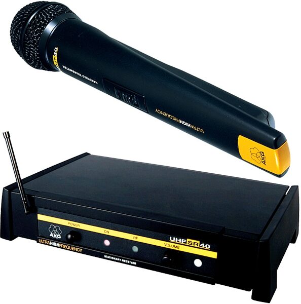 open zoom image for AKG WMS40 UHF Handheld Wireless System with D880 Microphone, Main