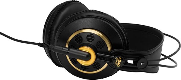 open zoom image for AKG K240 Studio Circumaural Stereo Headphones, New, Side