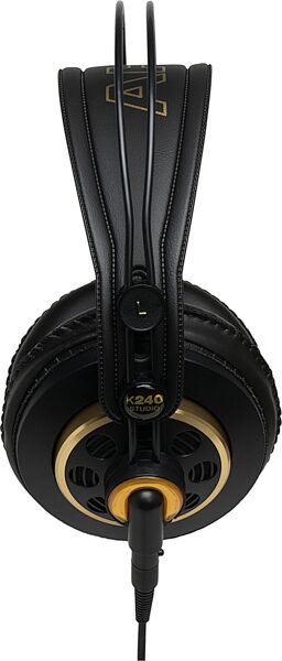 open zoom image for AKG K240 Studio Circumaural Stereo Headphones, New, Side