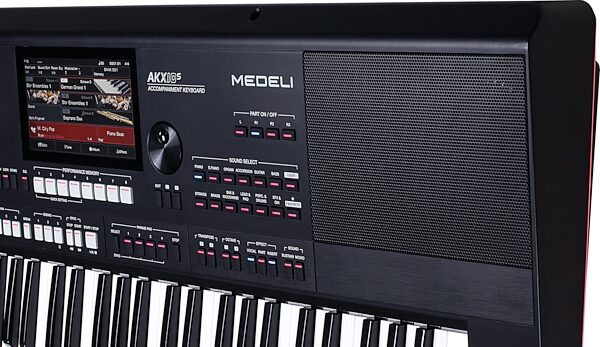 open zoom image for Medeli AKX10S 61-Key Arranger Workstation, New, Action Position Back