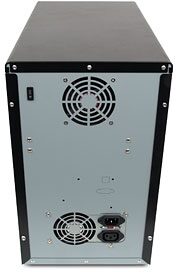 open zoom image for EZ Dupe AL103PIB Autoloader 100-Disc DVD/CD Automated Duplicator, Rear