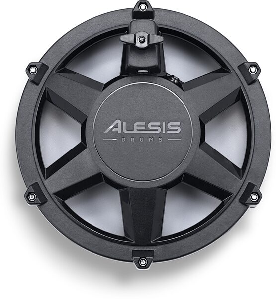 open zoom image for Alesis Nitro Max Electronic Drum Set, 8-Piece, Red/Black, Action Position Back