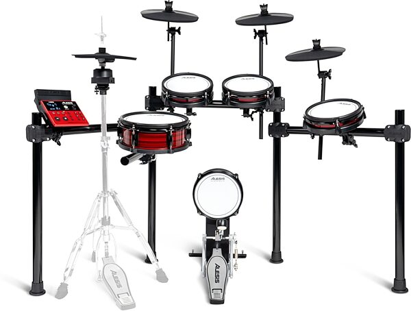 open zoom image for Alesis Nitro Ultimate Pro Electronic Drum Kit, 9-Piece, New, Action Position Back
