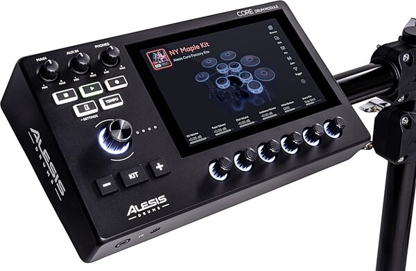 open zoom image for Alesis Strata Club Electronic Drum Kit, 7-Piece, New, Action Position Back