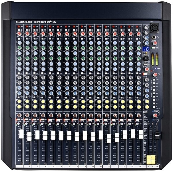 open zoom image for Allen and Heath MixWizard WZ4 16:2 Mixer, 16-Channel, Open Box (Very Good), Main