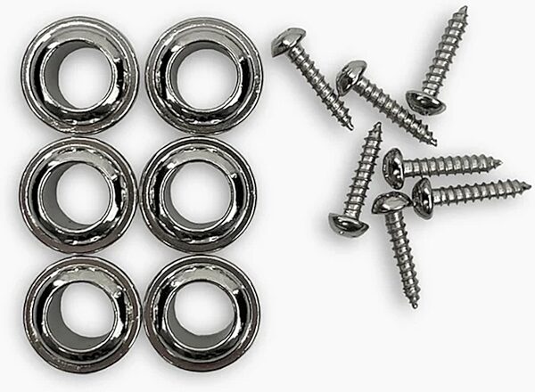 open zoom image for Allparts TK-7105-001 True Lok Locking Tuners, New, Action Position Back