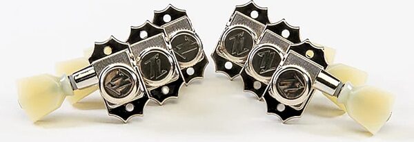 open zoom image for Allparts TK-7133-001 True Lok Locking Tuners, New, Main