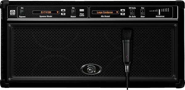 open zoom image for IK Multimedia Ampeg SVX Bass Amplifier and FX Modeling Plug-In, BXT-410H