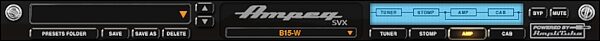 open zoom image for IK Multimedia Ampeg SVX Bass Amplifier and FX Modeling Plug-In, Preset Rig